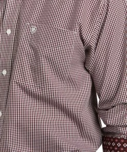 Long Sleeve Shirts Men's Ariat Wrinkle Free Orson Royal Seal Classic Long Sleeve Shirt