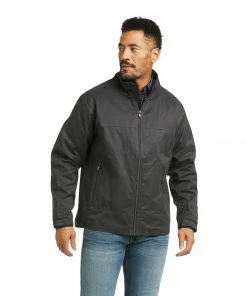 Outerwear Men's Ariat Grizzly Canvas Lightweight Phantom Jacket