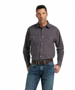 Men's Ariat Pro Santiago Stretch Classic Snap Shirt