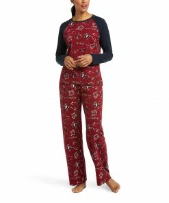 Women's Ariat Rhubarb PJ Set
