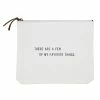 Creative Brands Home & Gifts Favorite Things Canvas Zip Pouch