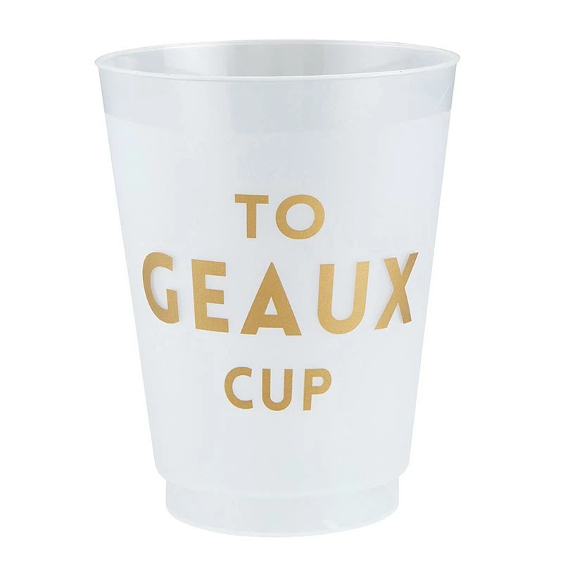 Creative Brands Home & Gifts To Geaux Cup Frost Cups 8 Pack 1 Creative Brands Home & Gifts To Geaux Cup Frost Cups 8 Pack