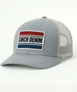 Cinch Gray Trucker Cap