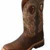 Twisted X Men's Alloy Toe Lite Western Work Boot Steel Toe Work Boots
