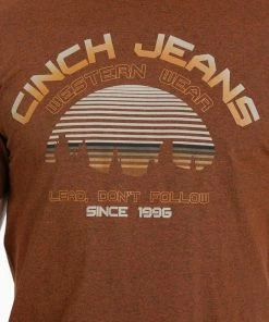Men's Cinch Copper Graphic Short Sleeve Tee