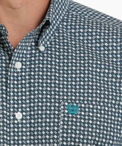 Men's Cinch Multi Print Long Sleeve Shirt