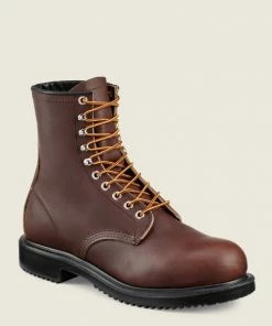 Redwing Men's Safety 8" Supersole Laceup Steel Boot