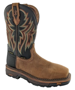 Men's R. Watson Composite/Waterproof Peanut Cowhide Vibram Work Boot Steel Toe Work Boots