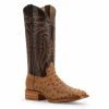 Men's R. Watson Antique Saddle Bruciato Full Quill Ostrich Boots