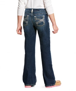 Girl's Ariat R.E.A.L. Boot Cut Jean Girl's Jeans