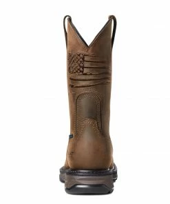 Steel Toe Work Boots Ariat WorkHog XT Patriot Waterproof Carbon Toe Workboot