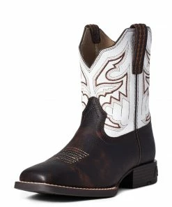 Ariat Youth Sorting Pen Western Boot Kids Boots