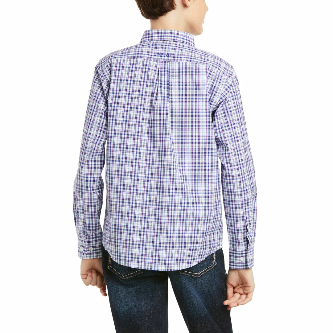 Boys Ariat Pro Series Pedra Classic Fit Shirt Kid's 2 Boys Ariat Pro Series Pedra Classic Fit Shirt Kid's