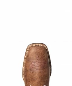 Kids Ariat Double Kicker Adobe Tan Boot Kids Boots