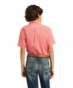 Kid's Boys Ariat Keaton Classic Short Sleeve Shirt