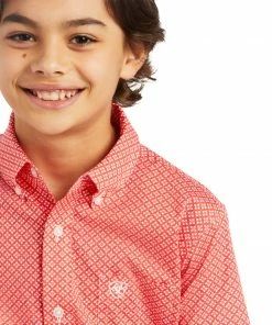 Kid's Boys Ariat Keaton Classic Short Sleeve Shirt 5 Kid's Boys Ariat Keaton Classic Short Sleeve Shirt