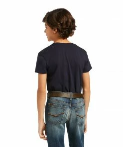 Boys Ariat Bred In The USA Short Sleeve T-Shirt Boy's Western Shirts