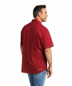 Men's Ariat Venttek Outbound Rubaiyat Classic Short Sleeve Shirt Short Sleeve Shirts
