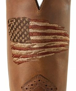 Western Boots Men's Ariat Roughstock Patriot Western Boot