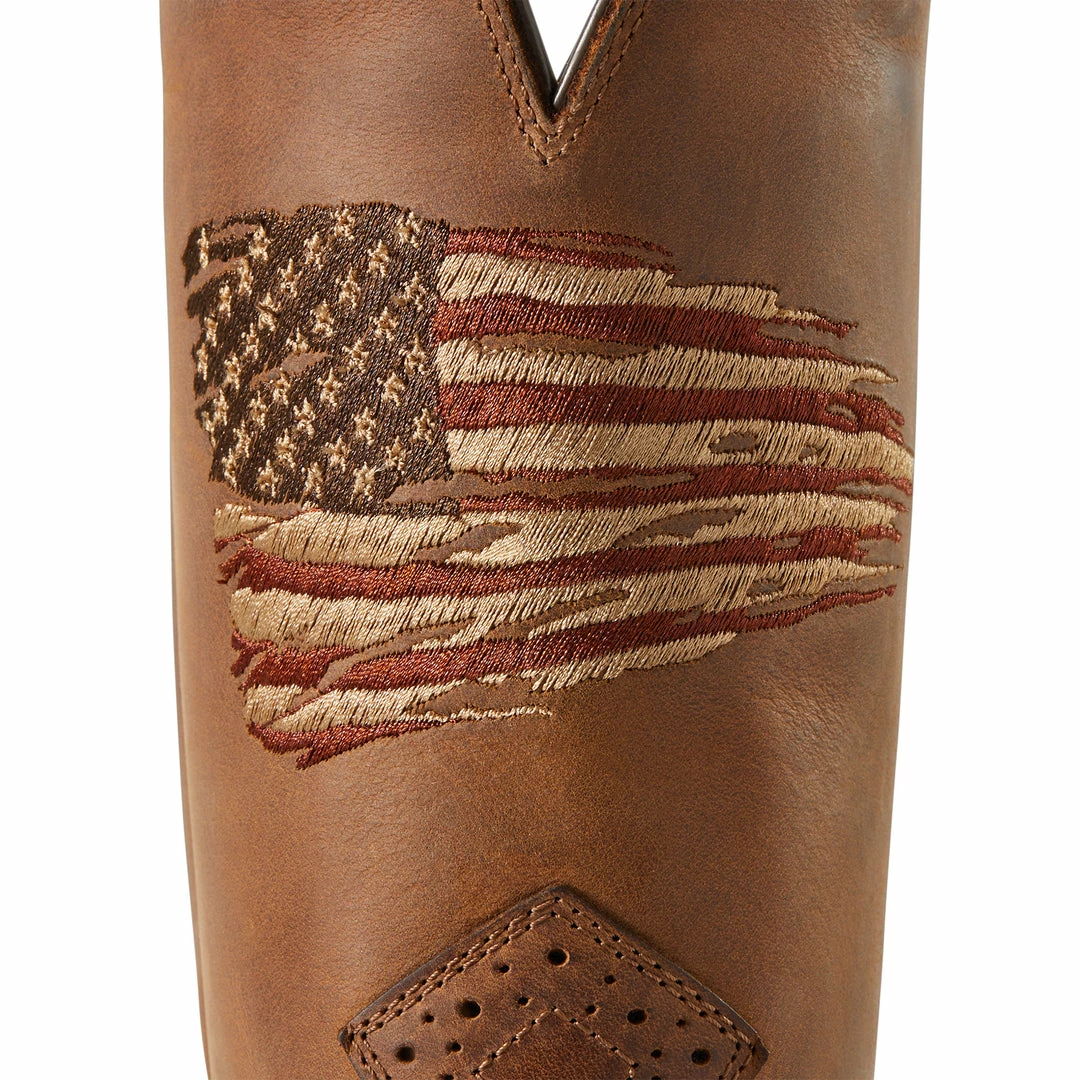 Western Boots Men's Ariat Roughstock Patriot Western Boot 2 Western Boots Men's Ariat Roughstock Patriot Western Boot