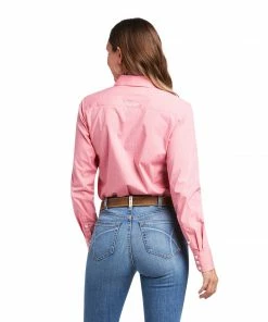 Ariat Women's Kirby Confetti/White Pinstripe Long Sleeve Shirt