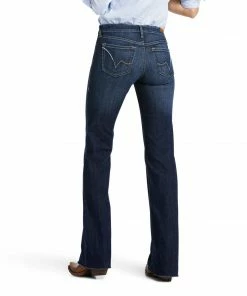 Jeans Women's Ariat Trouser Perfect Rise Long Wide Leg Jean