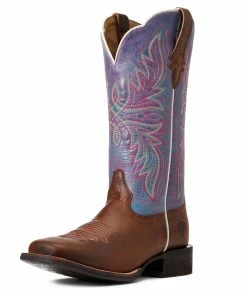Women's Ariat Circuit Luna Burnished Tan Western Boot Boots