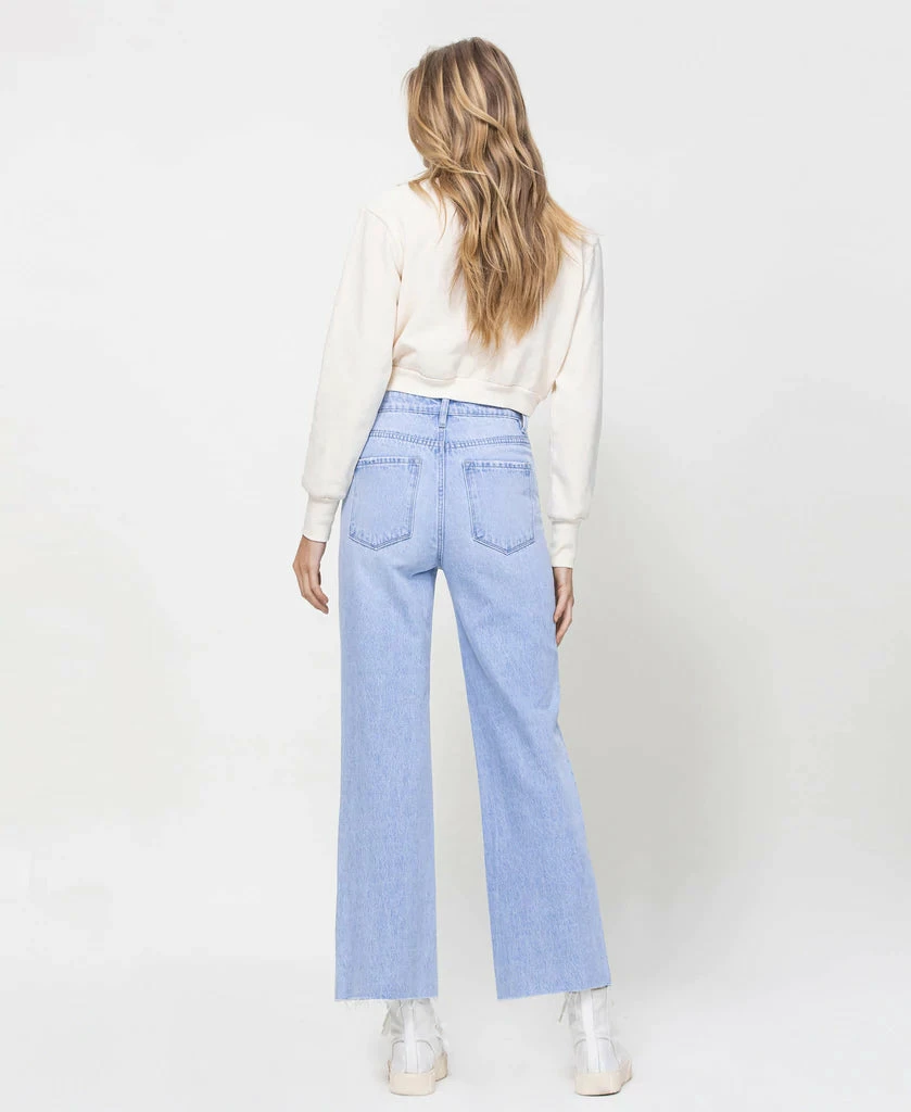 Vervet By Flying Monkey Women's Vervet 90's Vintage Ankle Straight Jeans 2 Vervet By Flying Monkey Women's Vervet 90's Vintage Ankle Straight Jeans