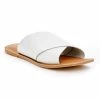 Matisse Women's Taz Cross Band White Sandal