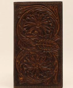 M & F Wallets Ariat Floral Embossed Rodeo Wallet