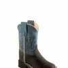Kids Boots Infant Jama Blue Square Toe Boots