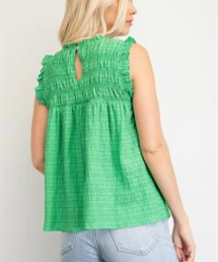 Glam Women's Kelly Green Top