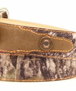 M & F Belts Double Barrel 1 1/4" Camo Shot Shell Mossy Oak Belt