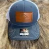 Southern Creek Leather Patch Cap Caps