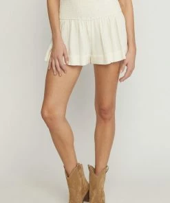 Entro Women's Cream Skirt