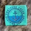 Southern Creek Green Anchor Short Sleeve T-Shirt