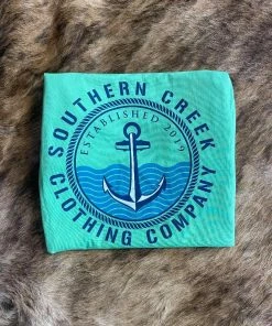 Southern Creek Green Anchor Short Sleeve T-Shirt