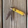 Western Fashion 3 1/2" Yellow Folding Knife