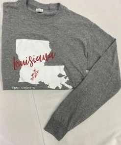 Frey Outfitters Louisiana Crawfish Long Sleeve Tee