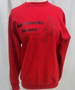 Frey Outfitters Our Favorite Season Red Sweatshirt